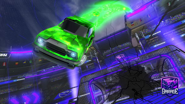 A Rocket League car design from Rickyparsons