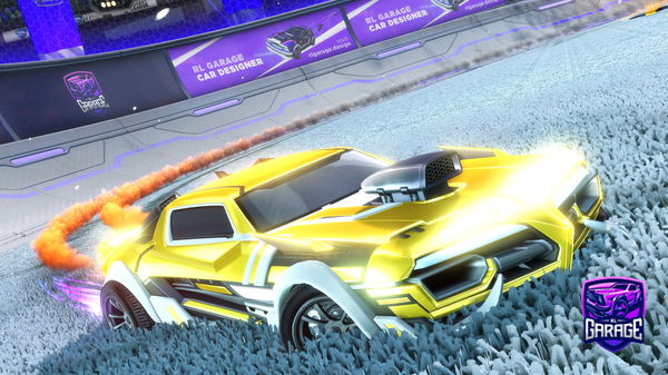 A Rocket League car design from Megalodon1745