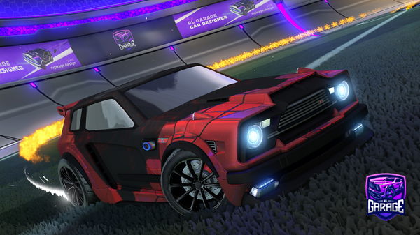 A Rocket League car design from BACK_35