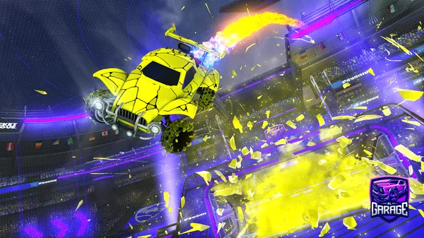 A Rocket League car design from Brisk84