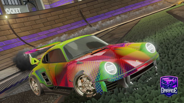 A Rocket League car design from Red_xLiveZ