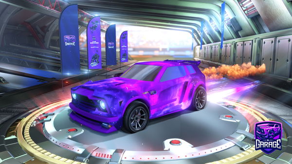 A Rocket League car design from ExTa7z