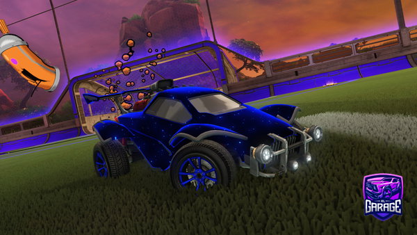 A Rocket League car design from LAXO494