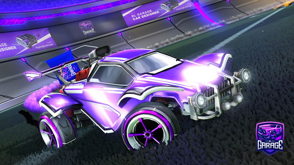 A Rocket League car design from dieguilin