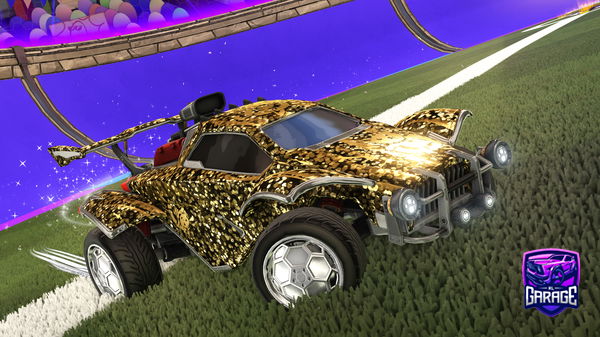 A Rocket League car design from BILALXB