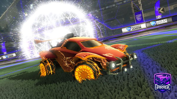 A Rocket League car design from Ceptrax