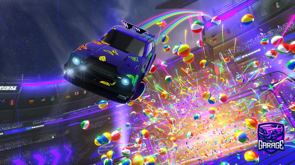 A Rocket League car design from D3VH