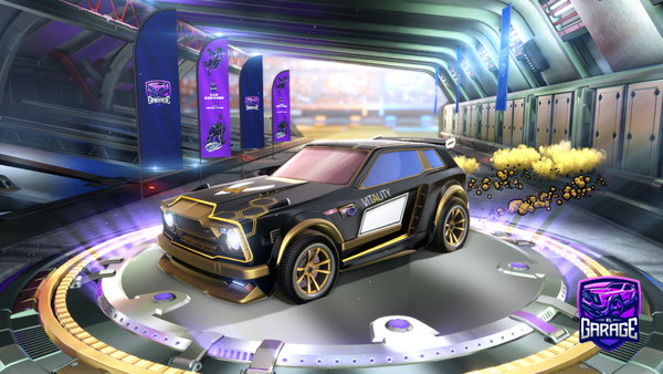 A Rocket League car design from CuddlyStoat863