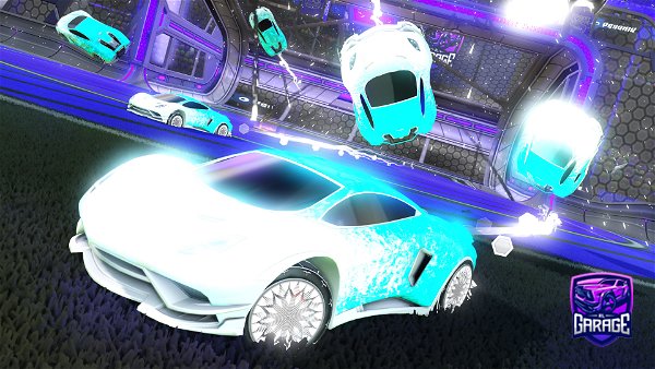 A Rocket League car design from Bitsy09