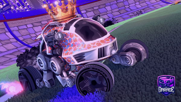 A Rocket League car design from CrustierPoem449