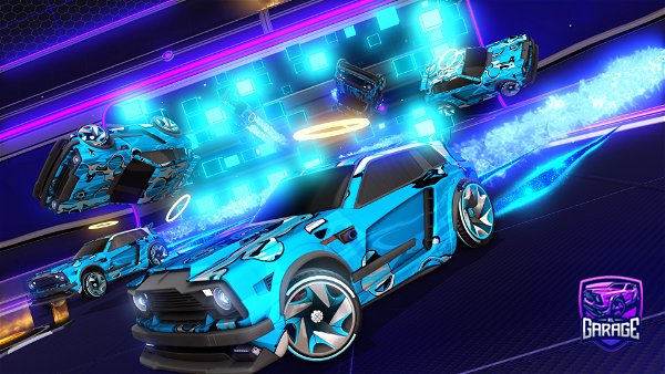A Rocket League car design from Redhunter_1980