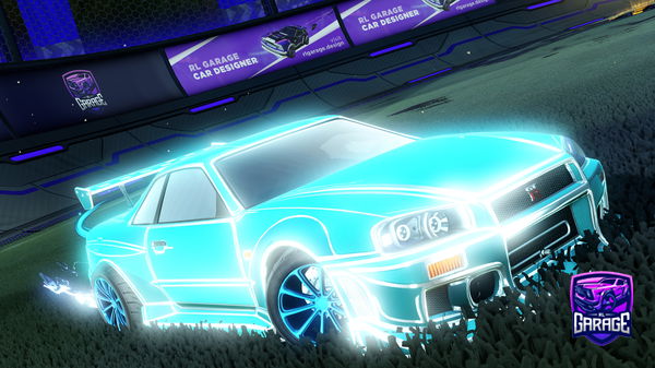 A Rocket League car design from jimmybroni