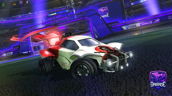 A Rocket League car design from ACE_THE_KING