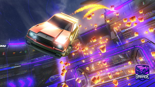 A Rocket League car design from Viscies