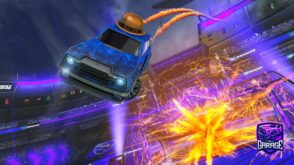 A Rocket League car design from BleuSkies3778