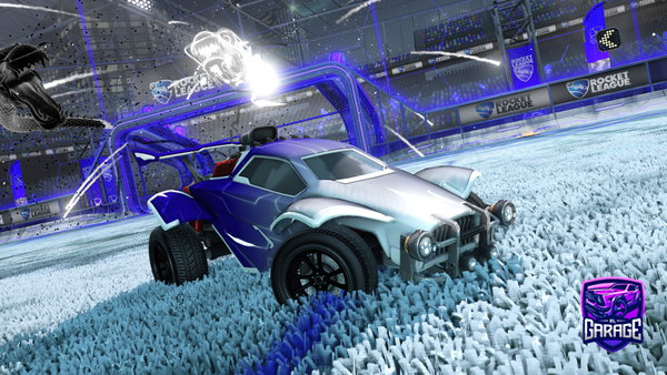 A Rocket League car design from o8joni