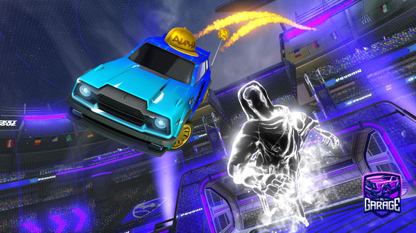 A Rocket League car design from DinoBall