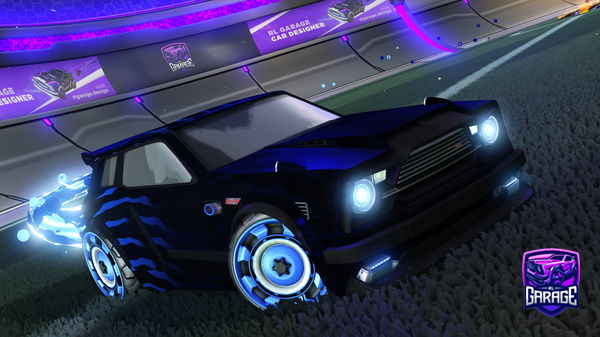 A Rocket League car design from brien756