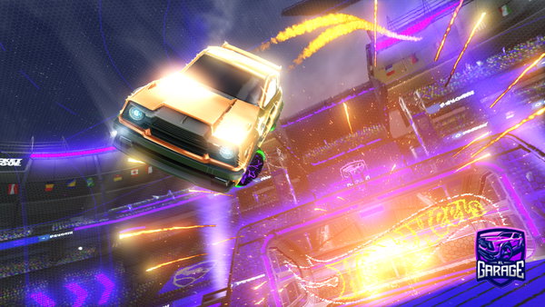 A Rocket League car design from J0SHI