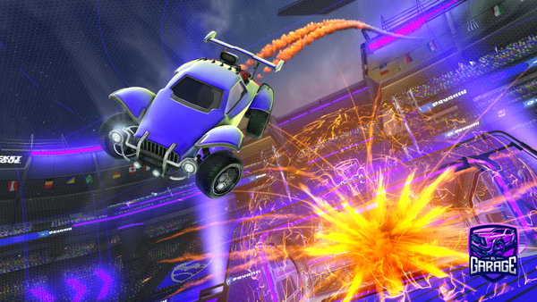 A Rocket League car design from tiatiakola