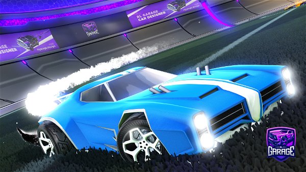 A Rocket League car design from theenergetic