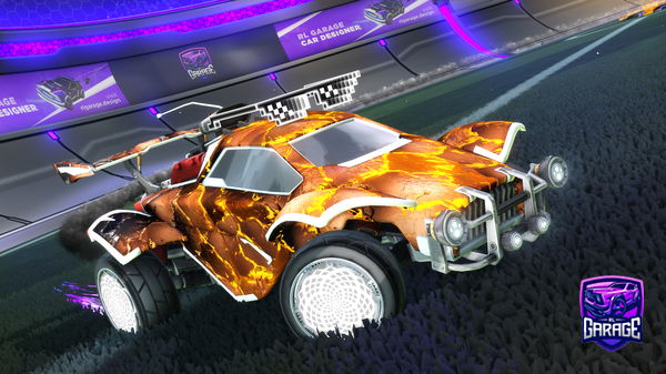 A Rocket League car design from jamesshep2K6