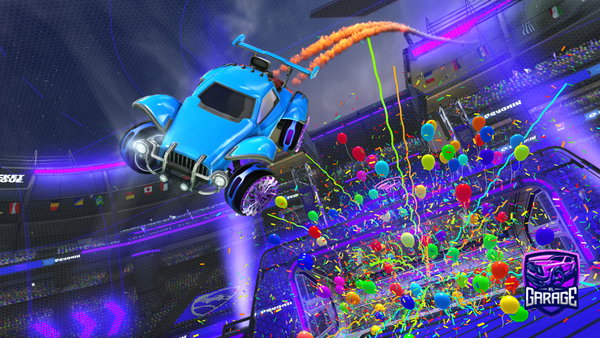 A Rocket League car design from thajoker24