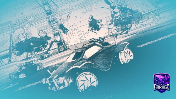 A Rocket League car design from Sleepless8