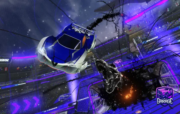 A Rocket League car design from Dragonyoudown