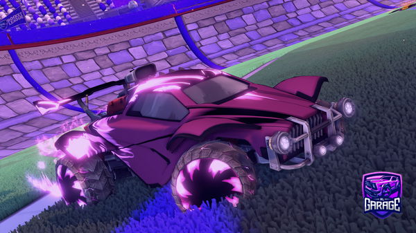 A Rocket League car design from XudiBTB2