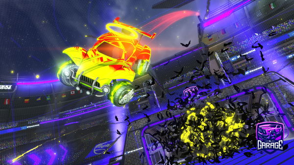 A Rocket League car design from Xfixak