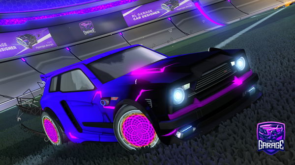 A Rocket League car design from Ironicaly