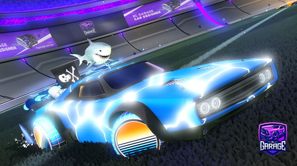 A Rocket League car design from Sonicross