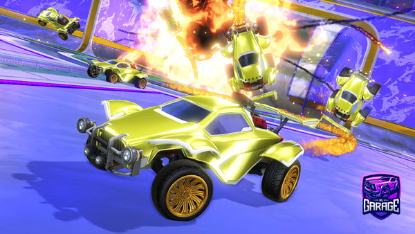 A Rocket League car design from Twich9226Official