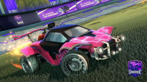 A Rocket League car design from Spowkz