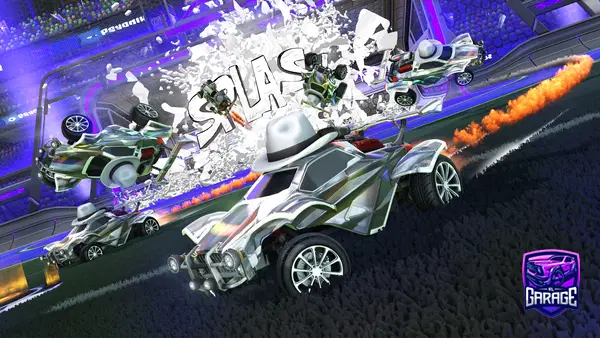 A Rocket League car design from Yacmar