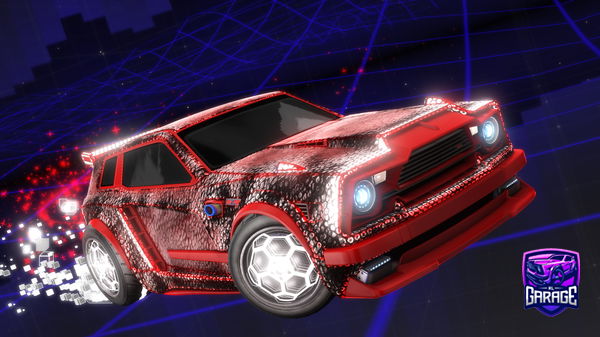 A Rocket League car design from Mlontor