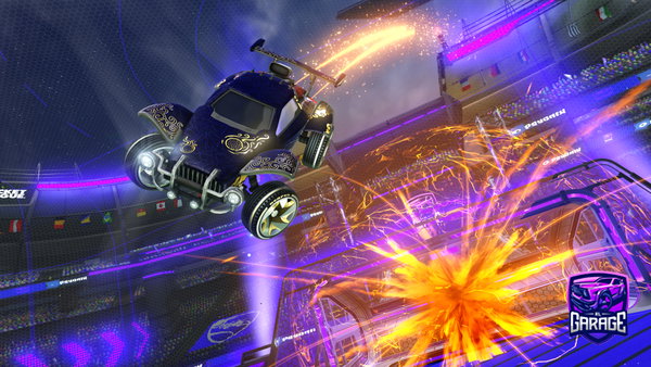 A Rocket League car design from stocktanebestoctane