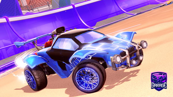 A Rocket League car design from Riqiol