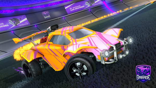 A Rocket League car design from s5amppu