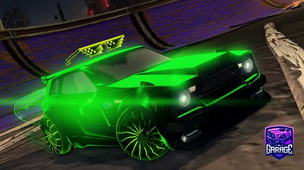 A Rocket League car design from Wrink_32
