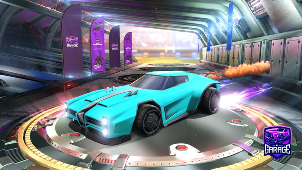 A Rocket League car design from jiinxbtw