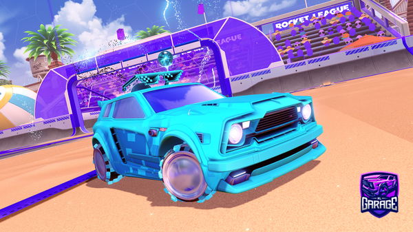 A Rocket League car design from o_O__HEX__O_o