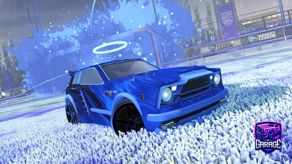 A Rocket League car design from Retraktable