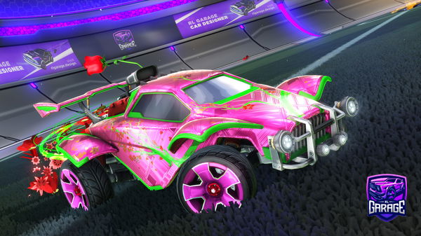 A Rocket League car design from PUSHKAL2007