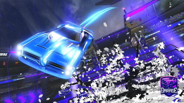 A Rocket League car design from Moon_skg