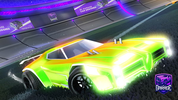 A Rocket League car design from plat1dribbler