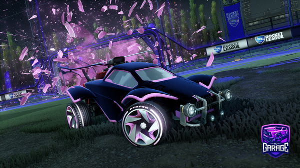 A Rocket League car design from Uzuchi