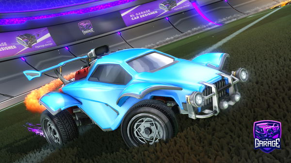 A Rocket League car design from FazeFuller