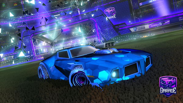 A Rocket League car design from Purity-